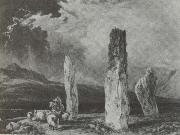 William Andrews Nesfield Stone circle,near Tormore,Arran oil painting picture wholesale